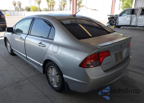 2006 Honda Civic Hybrid из США, поврежденный, VIN JHMFA36236S027805